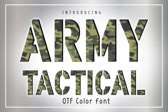 Army Tactical Font Review