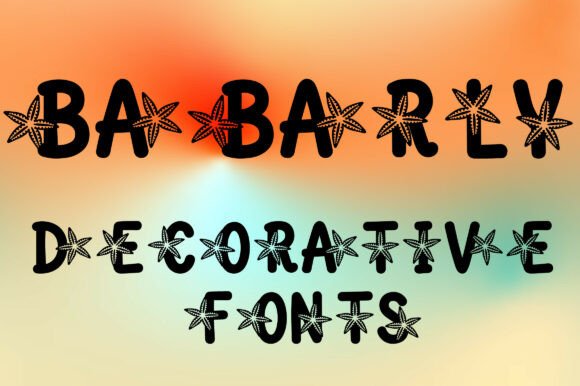 Babarly Font Review: A Starfish-Inspired Typeface for Web Headers