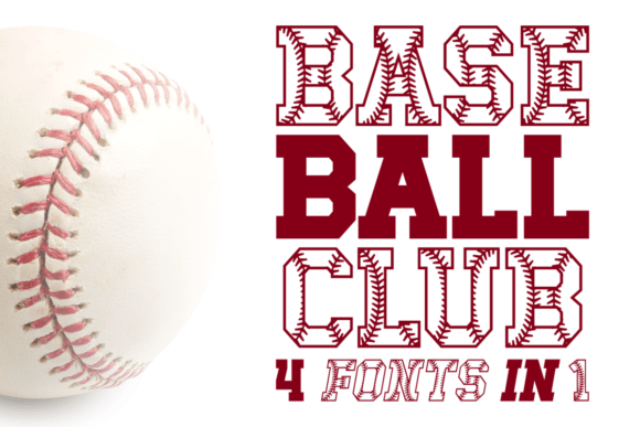 Baseball Club: A Decorative Font for Winning Campaigns