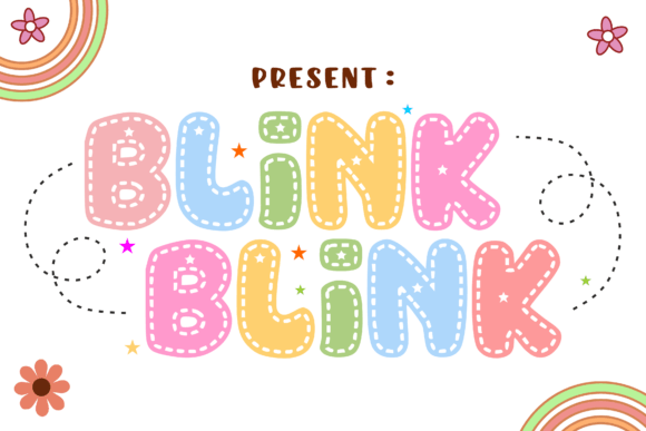 Blink Blink: A Playful Typeface for Small Business Branding