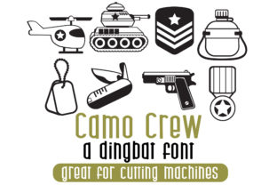 Camo Crew Font Review: A Bold Digital Asset for Web Design