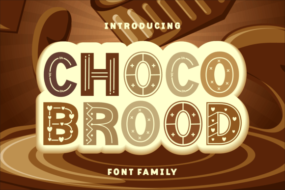 Choco Brood: A Playful Decorative Font for Editorial Design