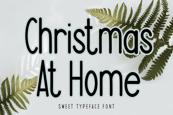 Christmas at Home: A Clean Sans Serif Font for Modern Web Design