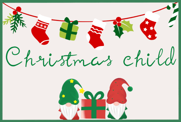 Christmas Child: A Quirky Handwritten Font for Branding