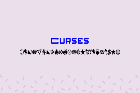 Curses Font: A Playful Typeface for Small Business Branding