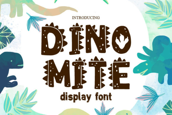 Dinomite: A Bold Font for Adventure