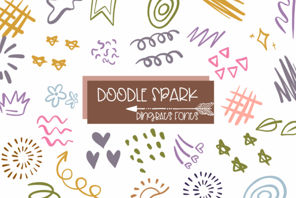 Doodle Spark: A Playful Typeface for Editorial Design