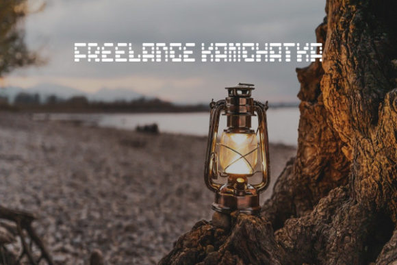 Freelance Kamchatka: A Playful Display Font for Web Design