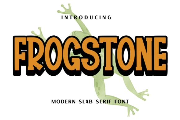 Frogstone: A Bold Font for Digital Campaigns
