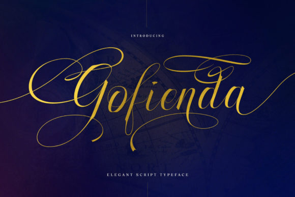 Gofienda Font Review: A Ravishing Script for Elegant Branding