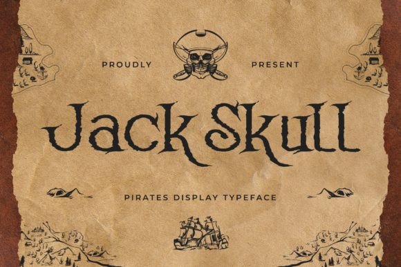 Jack Skull: A Pirate Font for Bold Brand Identity