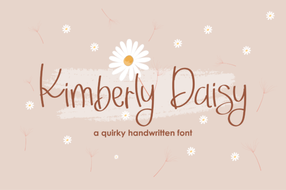 Kimberly Daisy: A Sweet Script Font for Campaign Design