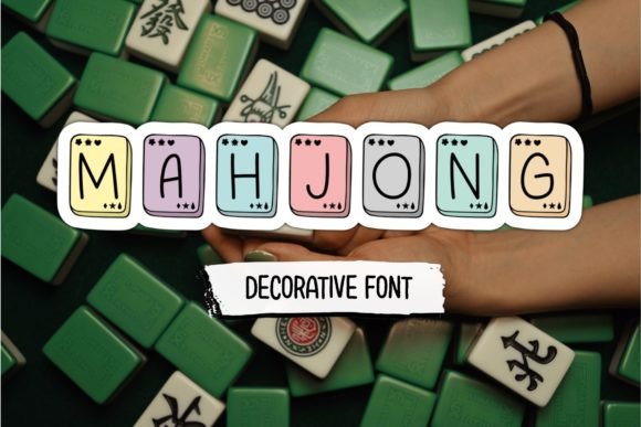 Mahjong Font Review: A Bold Display Choice for Branding