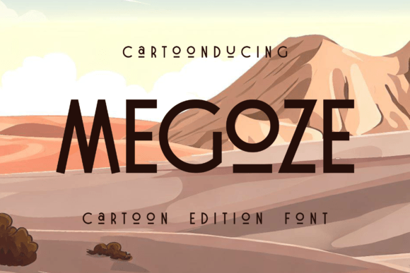 Megoze: A Playful Decorative Font for Web Design