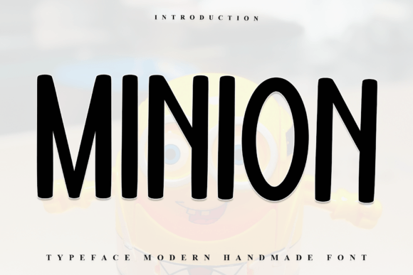 Minion: A Fresh Sans Serif Font for Makers