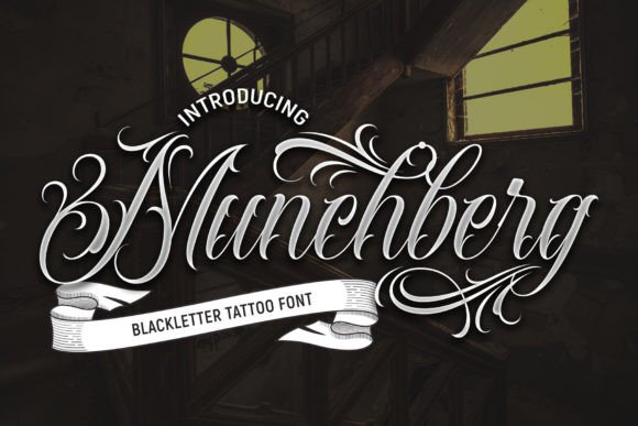 Munchberg: A Bold Blackletter Font for Modern Branding