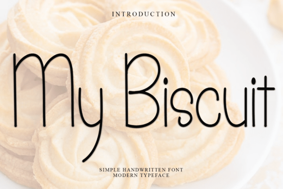My Biscuit: The Festive Typeface for Holiday Campaigns