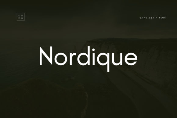 Nordique: The Minimal Sans Serif Font for Modern Brands