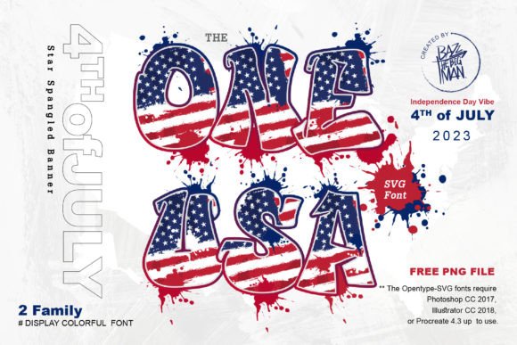 One Usa: A Bold Font for American Campaigns