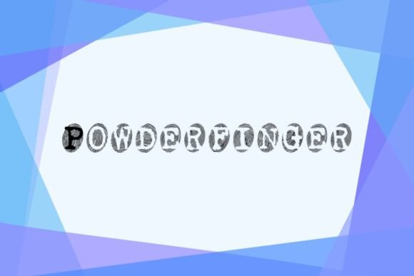 Powderfinger: The Display Font That Stops the Scroll