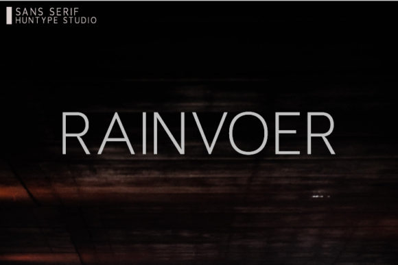 Rainvoer: A Sophisticated Sans Serif Font for Branding