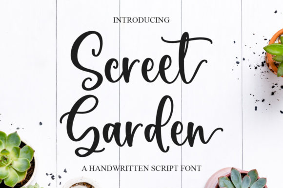 Screet Garden: The Handwritten Font for Clear Campaigns