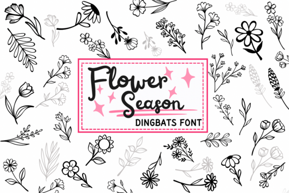 Season Flower: A Whimsical Font for Branding