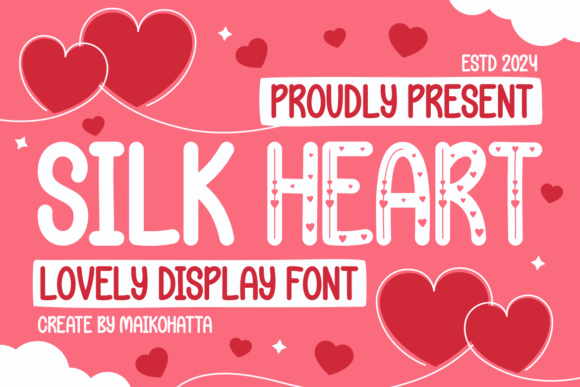 Silk Heart: A Modern Sans Serif Typeface for Digital Design