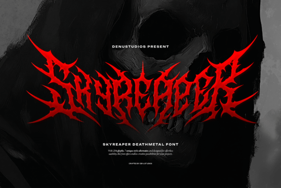 Skyreaper Font for Bold Designs