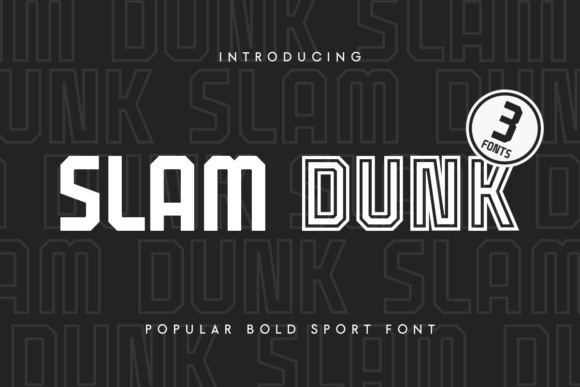 Slam Dunk Font for Business