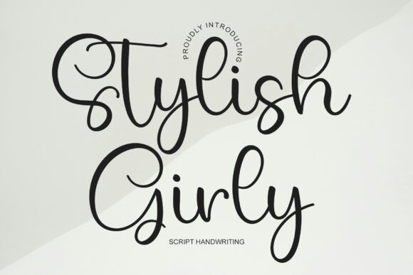 Stylish Girly: A Designer's Take on Modern Script Charm