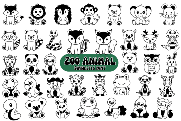Zoo Animal Font: Playful Typography for Creative Projects